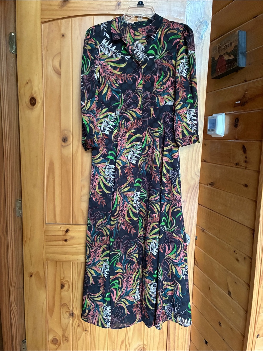 Sisley midi maxi dress